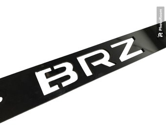 New Accessory For Subaru BRZ License Plate Delete 12” x 2” Laser Cut Fits all subaru BRZ Models