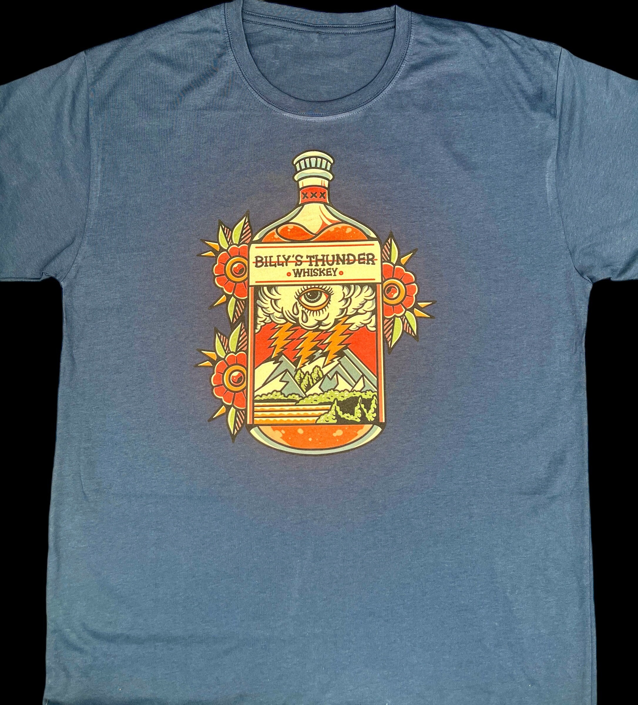 Billy Strings/robert Hunter Thunder Shirt Etsy