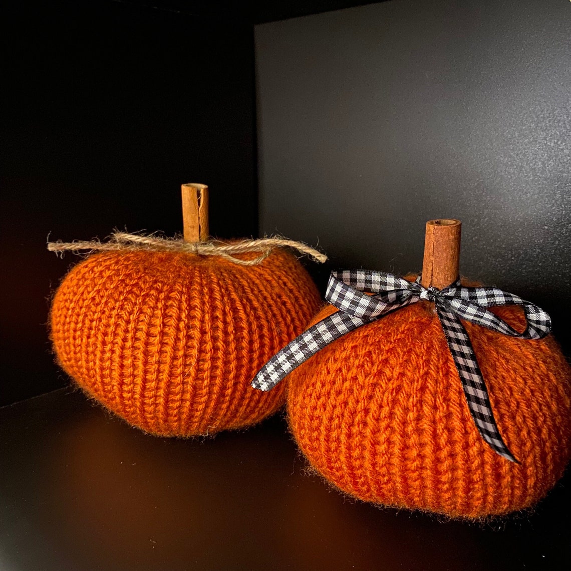 Crochet Pumpkin Decor Etsy