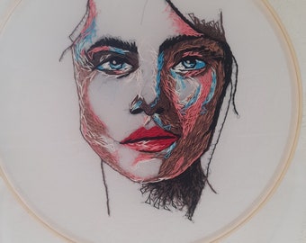 Hand embroidered art! I listen to offers!