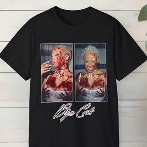 Doja Cat Bloody Demon Two Photo T Shirt, Dojas Shirt, Doja Cat Demons, Doja Cat Tshirt