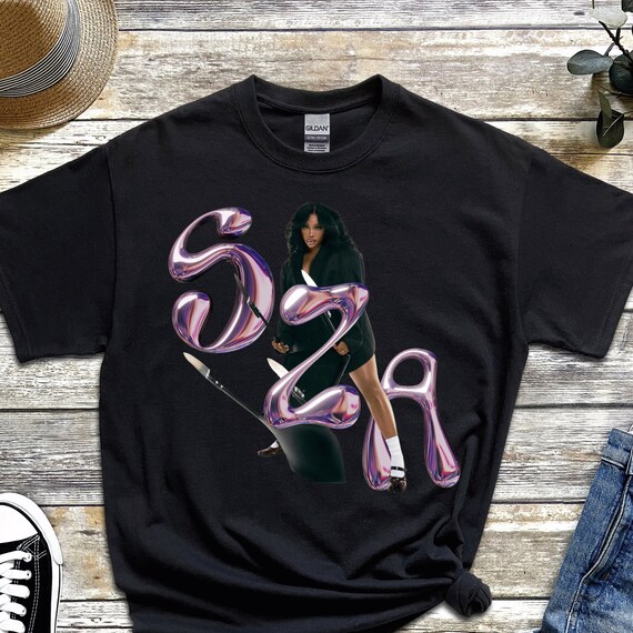 Sza - Seahorse Tour T-Shirt (Black) – Top Dawg Entertainment