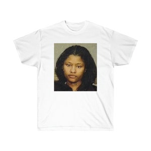 Nicki Minaj Mug Shot Shirt, Nicki Minaj Tour Merch, Nicki Mugshot Shirt, Nicki Minaj Tshit, Premium Unisex Shirt, Nicki Minaj Shirt image 5