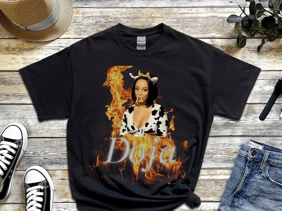 Doja Cat Scarlet Tour ツアー Tシャツ Doja Cat Women's Official The Scarlet Tour Merch Crop T