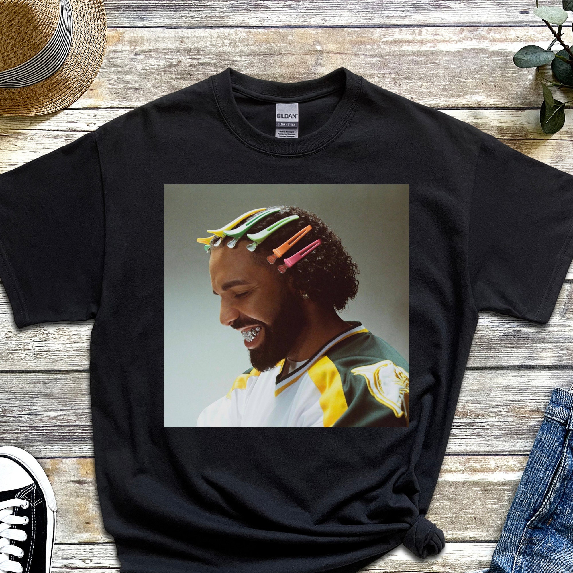Camiseta Drake Face, camiseta For All The Dogs, camiseta IAAB Tour, camiseta Drake Tour, Drake Tour Merch, todo es un tour borroso, camiseta Drakes