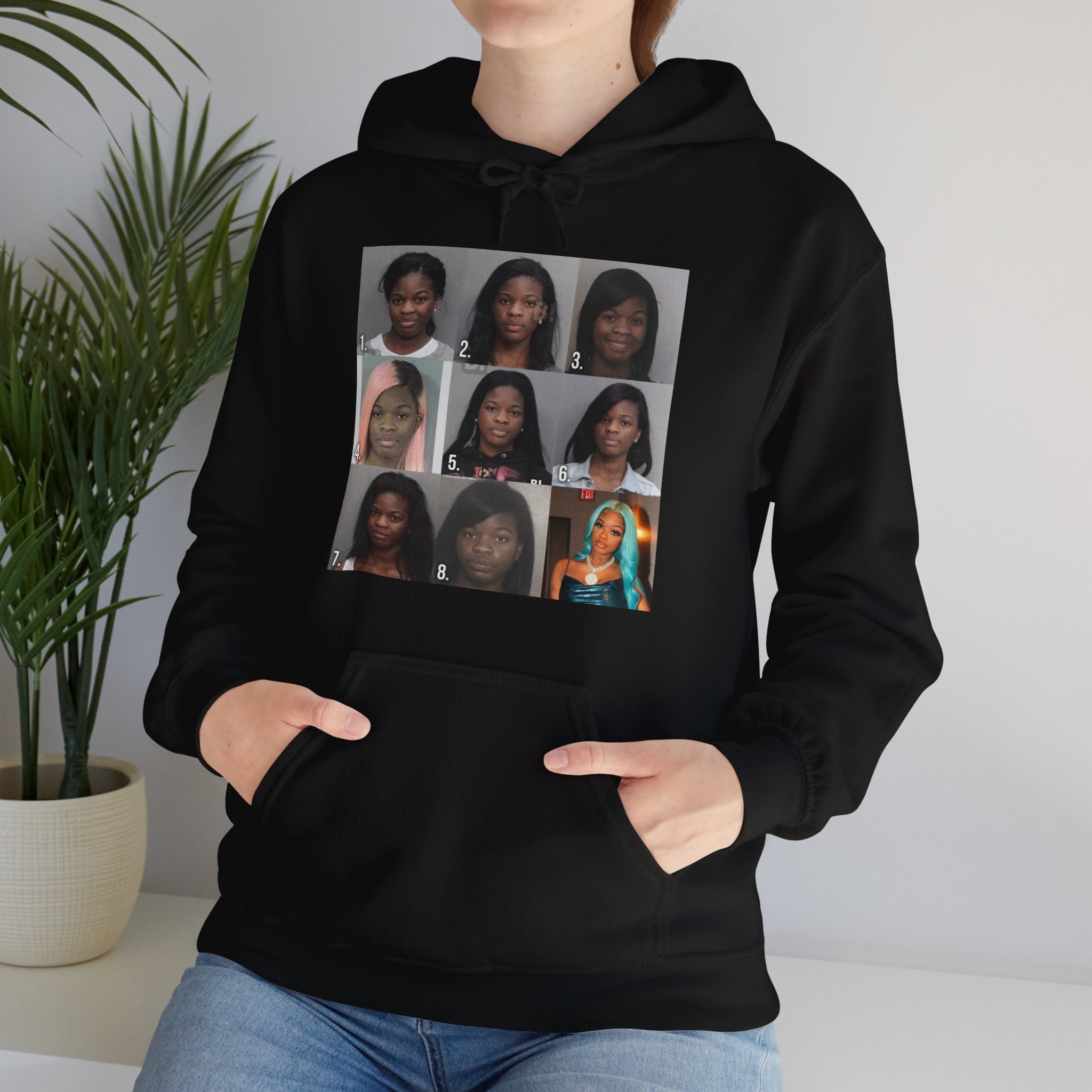 JT Mugshot Hoodie: City Girls Album Retro Fan Outfit - Etsy