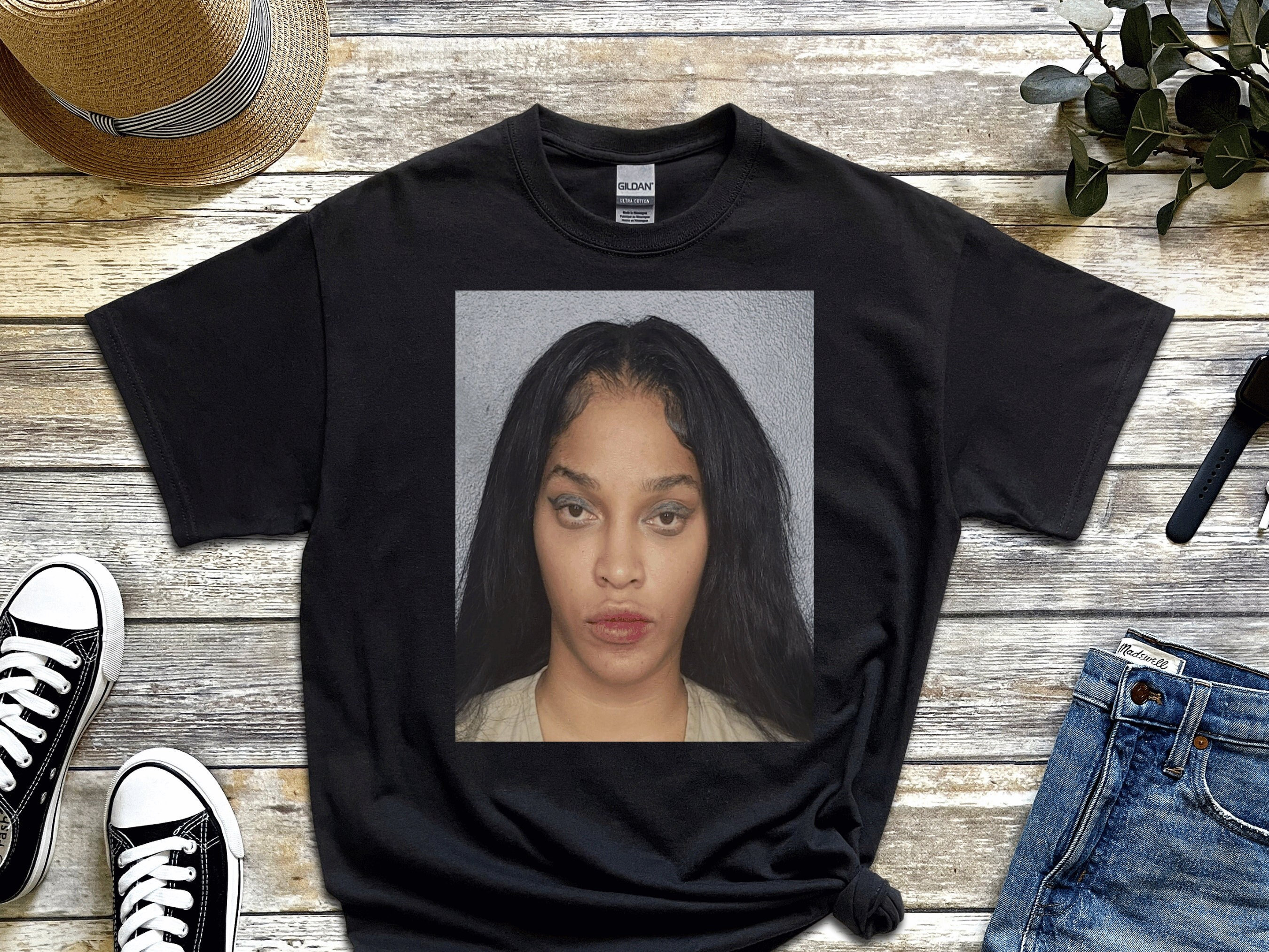 Joseline Hernandez Mugshot T-shirt: Cabaret Tour Merch - Etsy