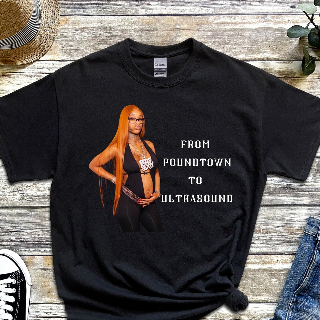 Sexyy Red Pregnant T Shirt, Sexy Red Shirt, Hoods Hottest Princess Tour