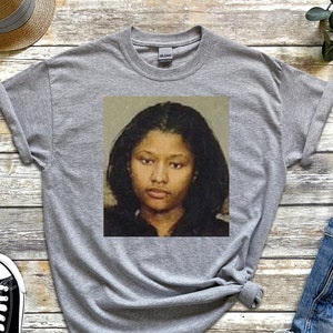 Nicki Minaj Mug Shot Shirt, Nicki Minaj Tour Merch, Nicki Mugshot Shirt, Nicki Minaj Tshit, Premium Unisex Shirt, Nicki Minaj Shirt image 4