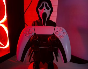 3D gedruckter Ghostface Controller Halter für XBox Playstation oder Nintendo Controllers
