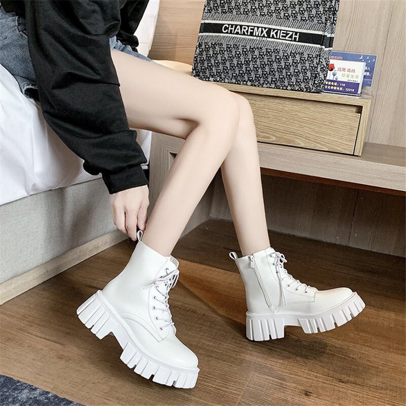 Black Platform Boots - Etsy
