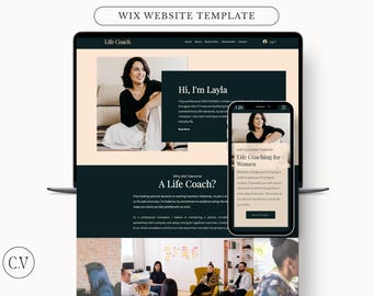 WIX Website Template | Website für Reisebus | Makler Website | Ästhetisch ansprechende professionelle Website | Offizielle Webseite