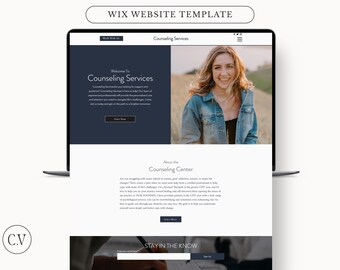 Wix Website Vorlage, Wix Theme, Wix Blog Design, Website für Psychotherapie, Website Vorlage für Therapie, Mental Gesundheitscoach, Webdesign