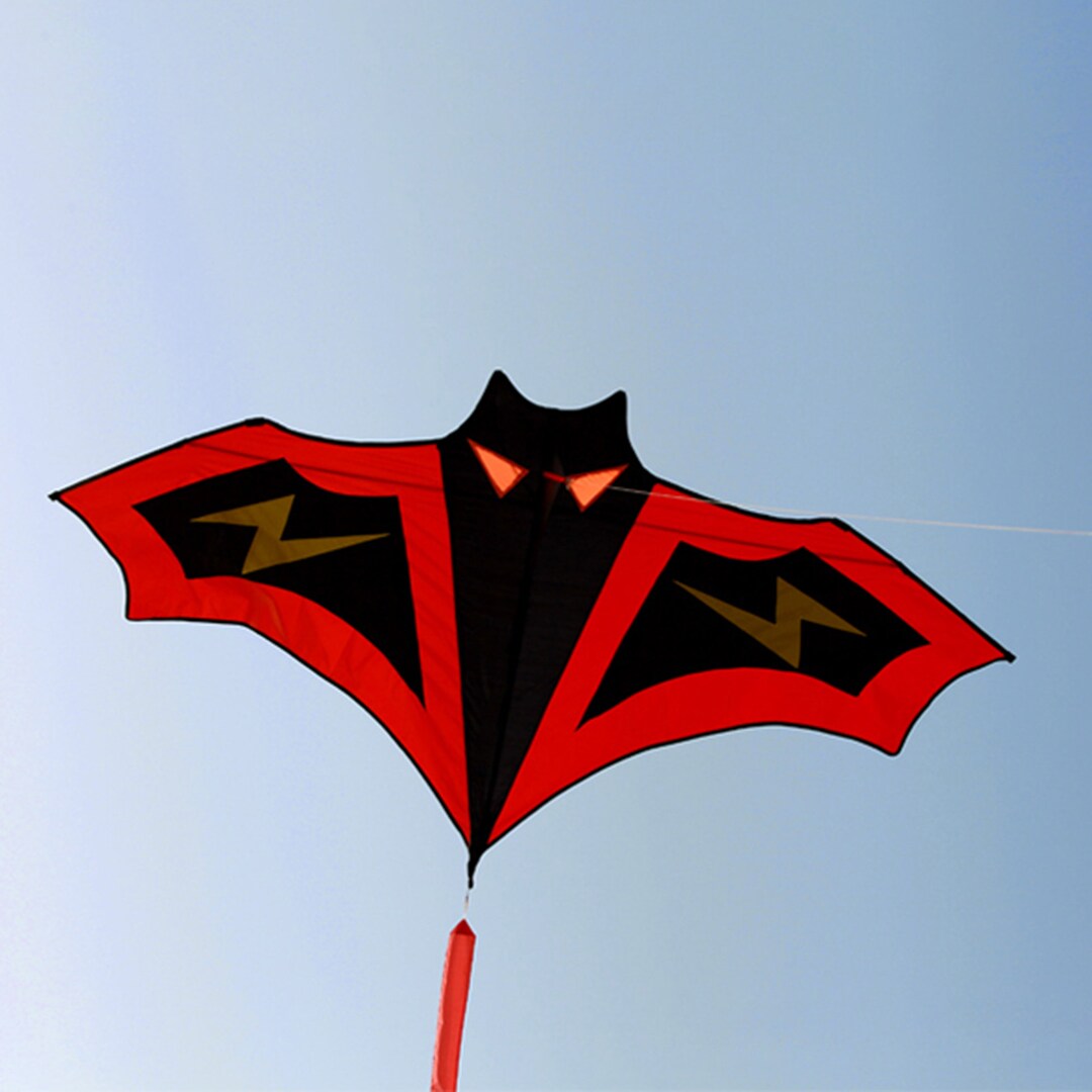 Bat Kites Umbrella Cloth Resin Pole Kites Adult Kites Etsy