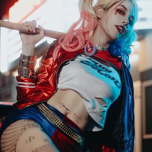 Harley Quinn Cosplay Wig - Custom Wig Company