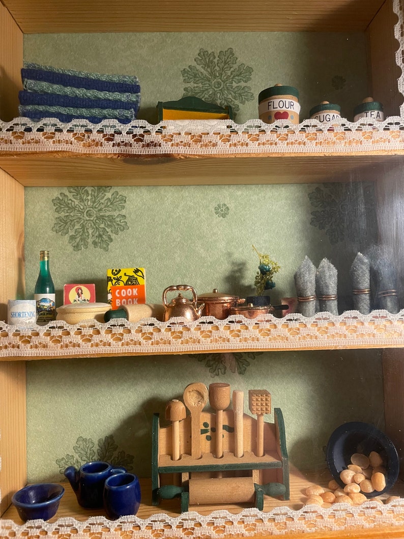 Vintage Diorama Shadow Box Etsy