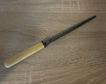 Vintage Bone Handled Sharpening Steel