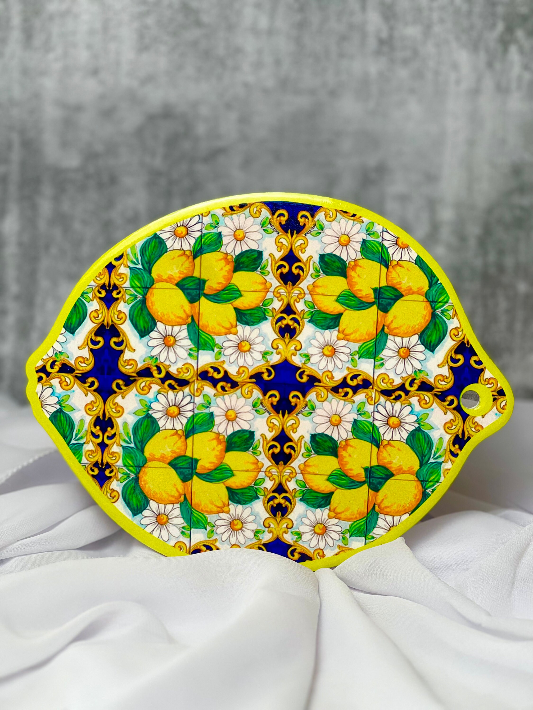 Sicilian Design Wall Decoration | Trivet | Serving Side Plate | Italian ...