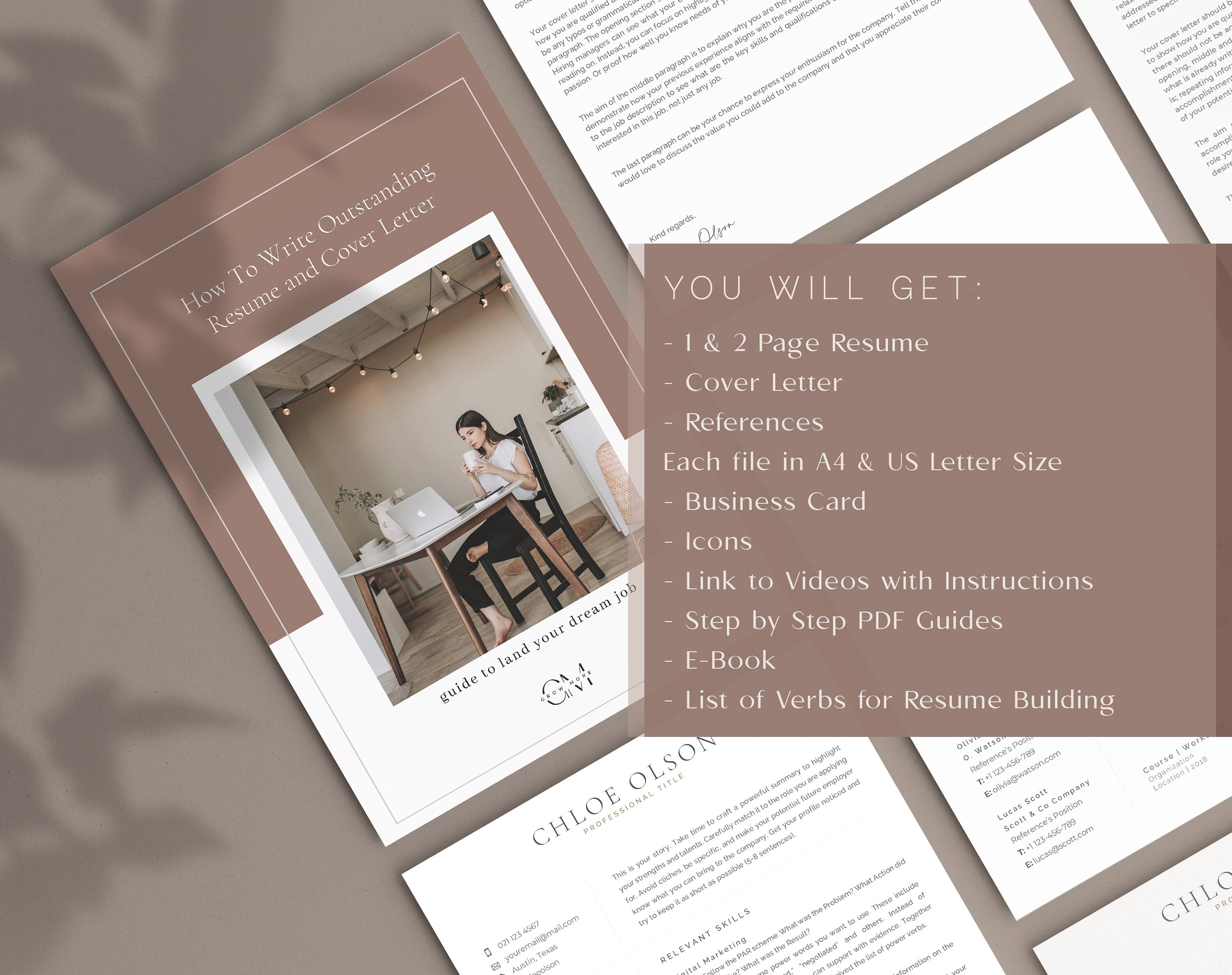 Functional Resume Template Skill - Il Fullxfull.4781731676 3ype 