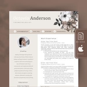 Skills - Based Resume Temmplate, Functional Resume With Cover ...