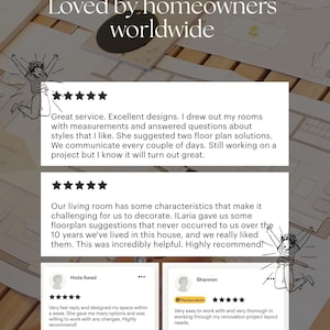 Furniture Layout Service | Custom Room Floor Plan to Scale | Personalized Interior Design Plan | Scaled Room Layout image 8