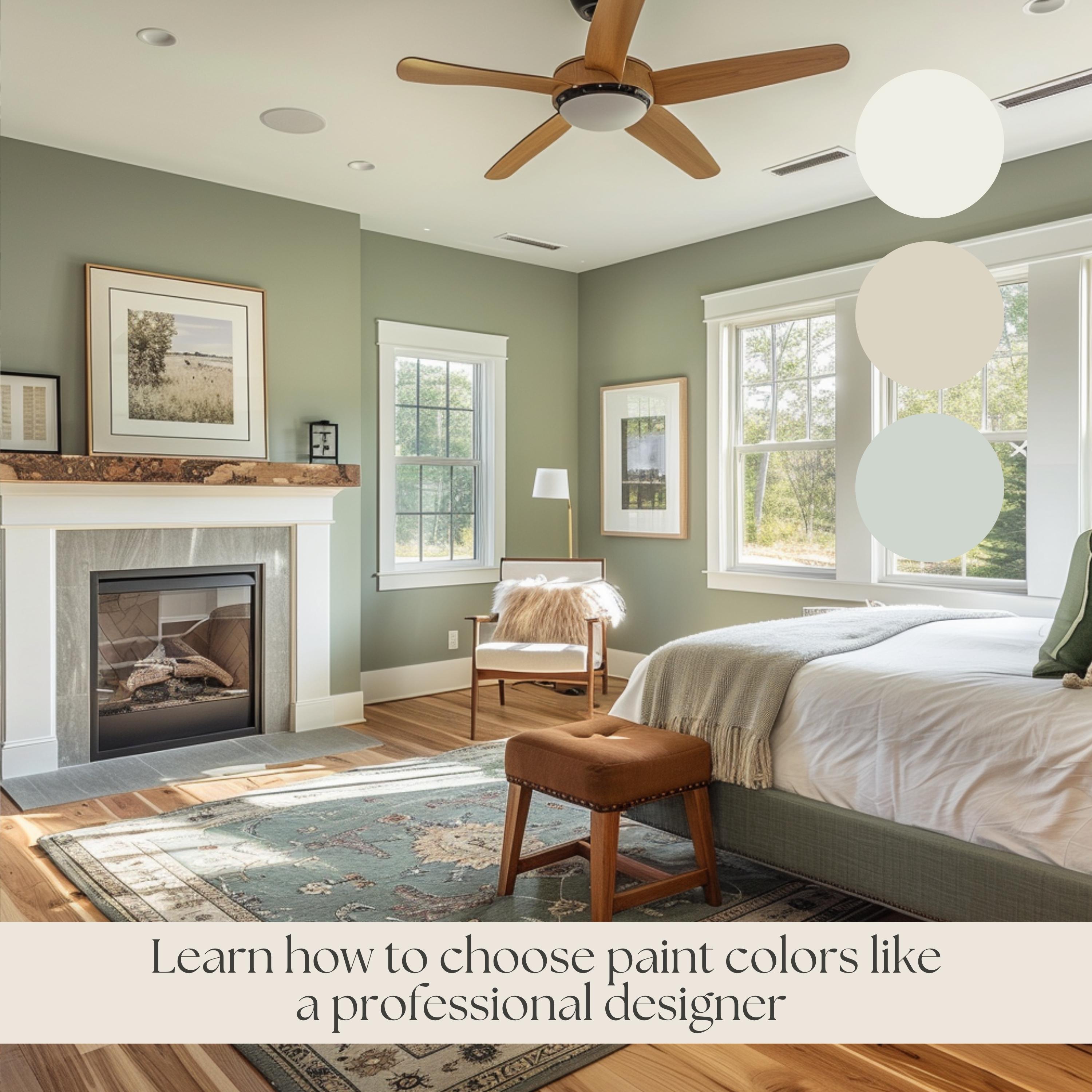 HALE NAVY Benjamin Moore Paint Palette Neutral House Interior Paint ...