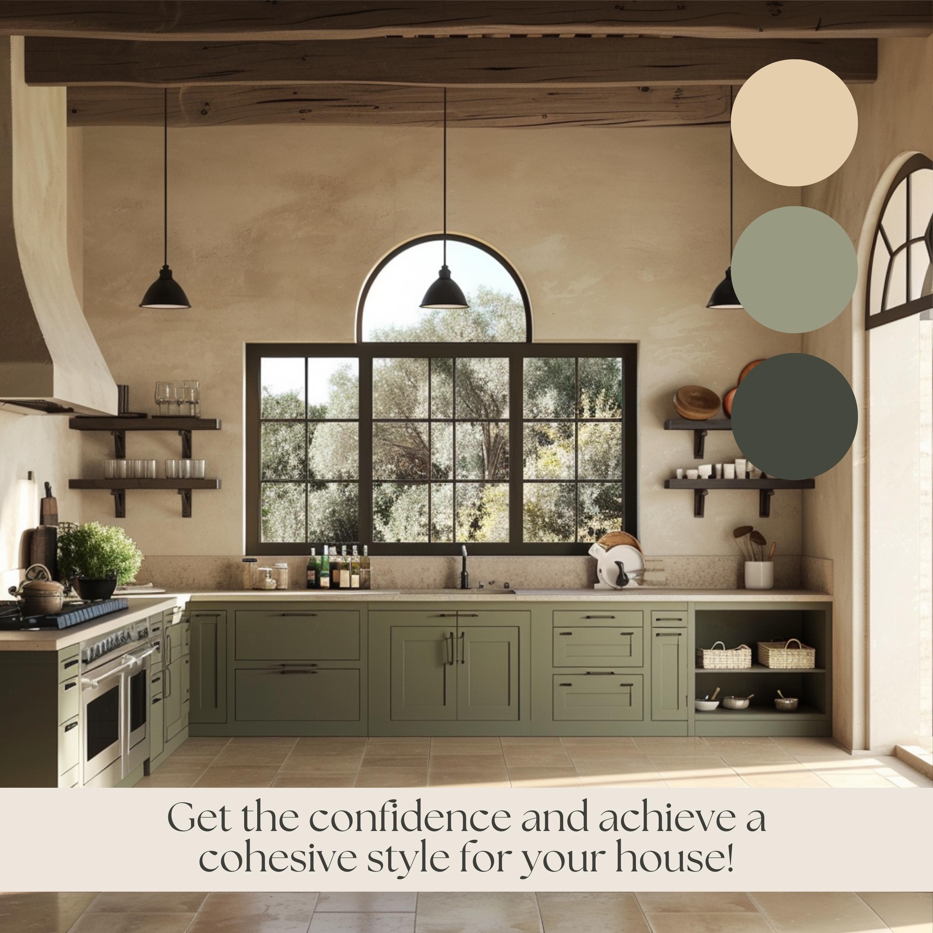 MODERN RUSTIC Sherwin Williams Color Palette Whole House Paint Color ...