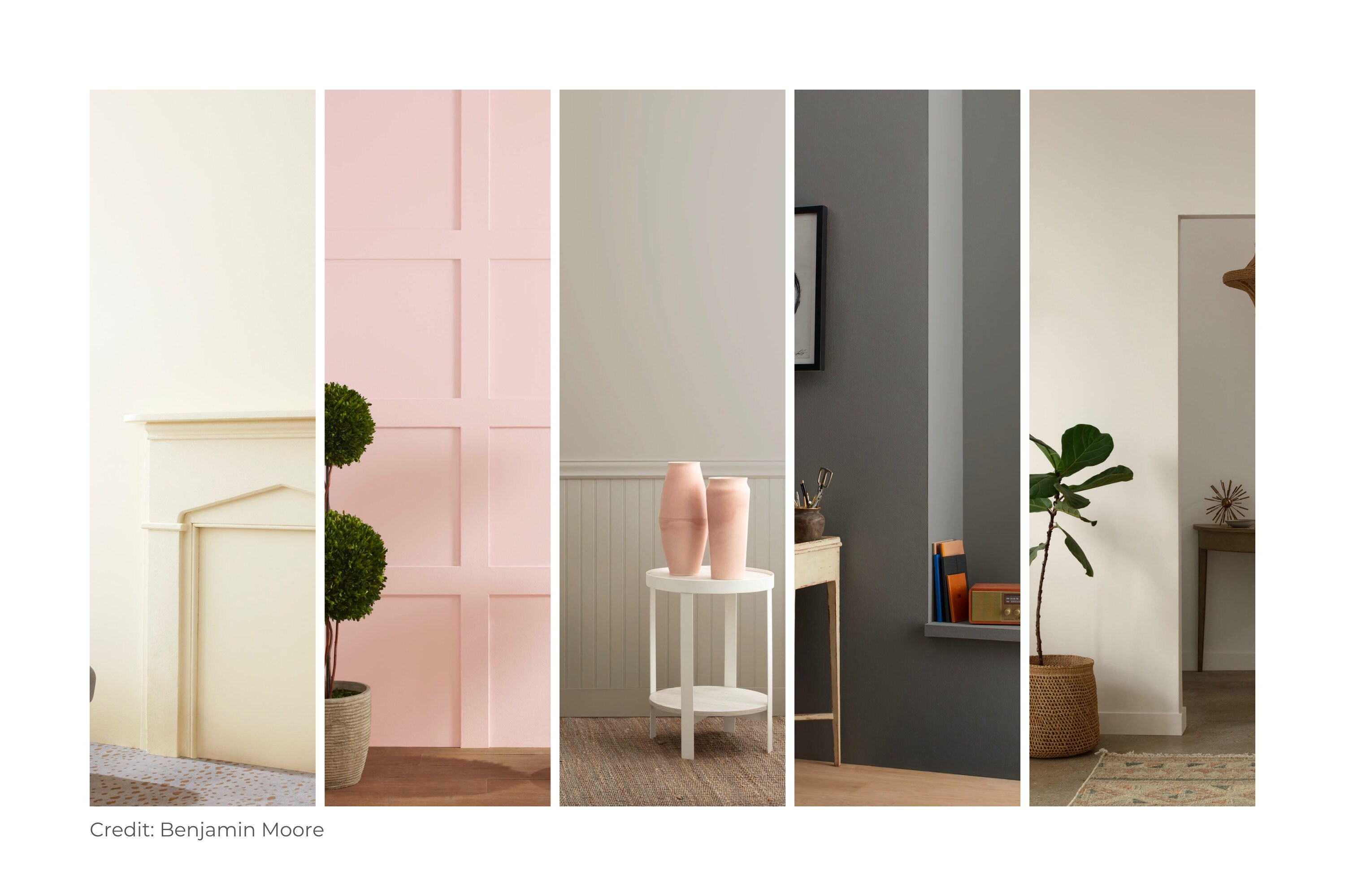 Whole House Paint Palette, Benjamin Moore Color Palette, Kendall