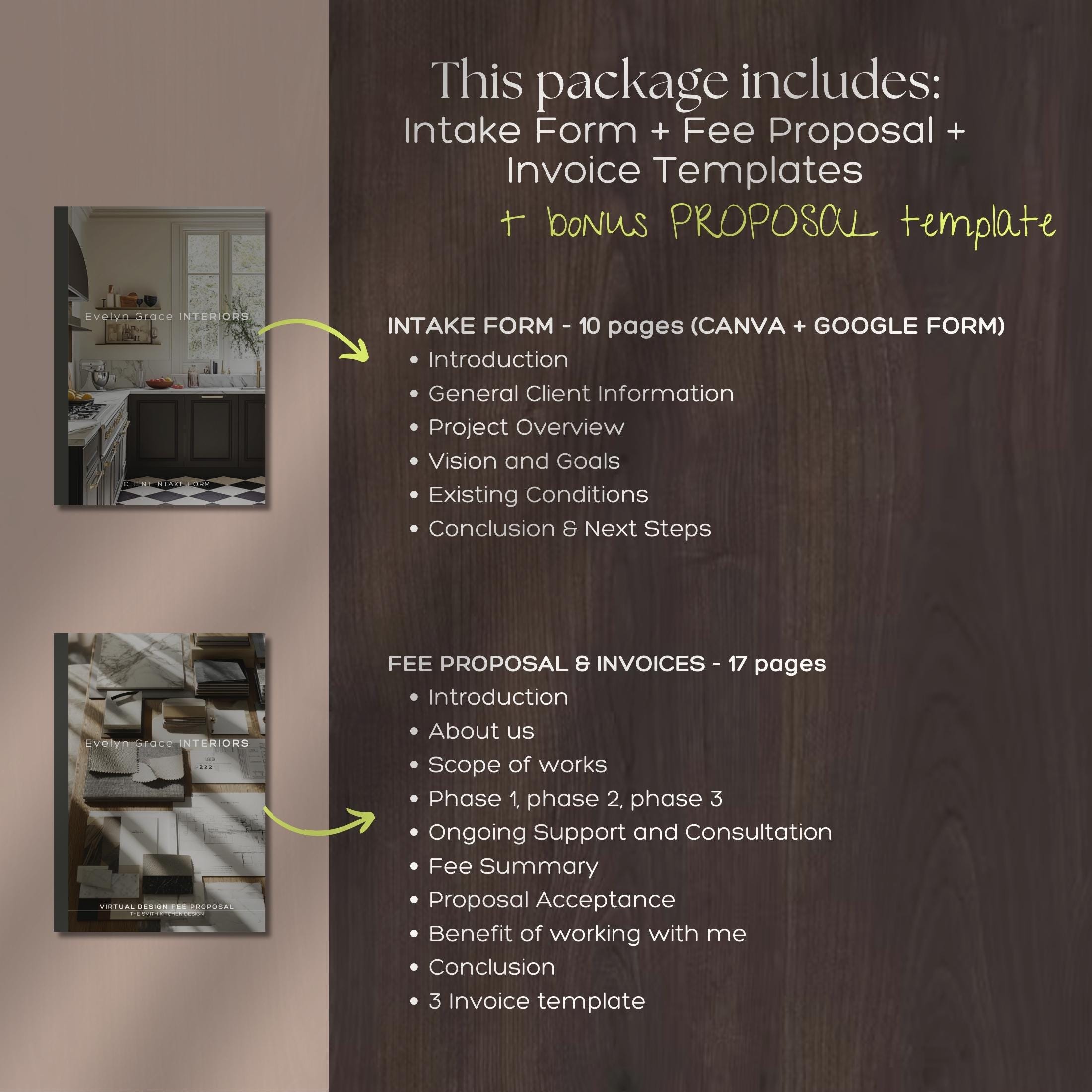 Interior Designer Client Onboarding System Client Intake Form Fee ...