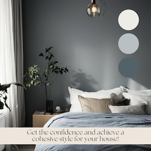 Peaceful neutral color scheme Sherwin Williams color palette of the year 2025 whole house paint palette modern rustic paint palette for home
