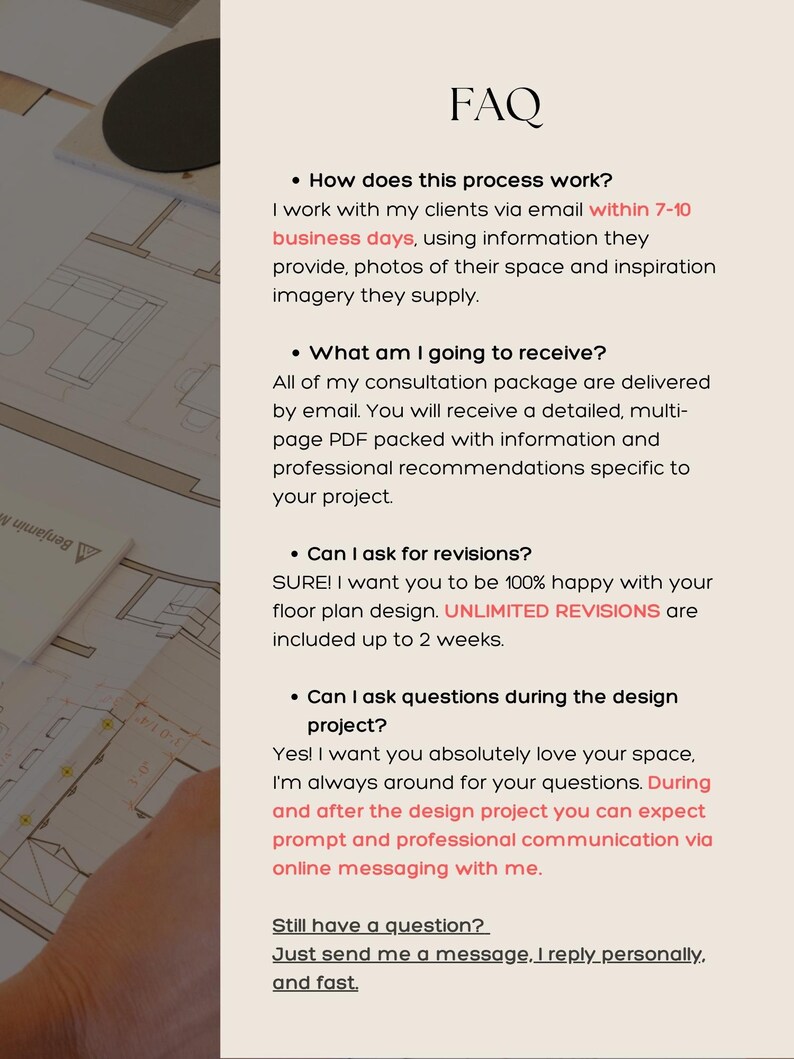 Furniture Layout Service | Custom Room Floor Plan to Scale | Personalized Interior Design Plan | Scaled Room Layout image 10