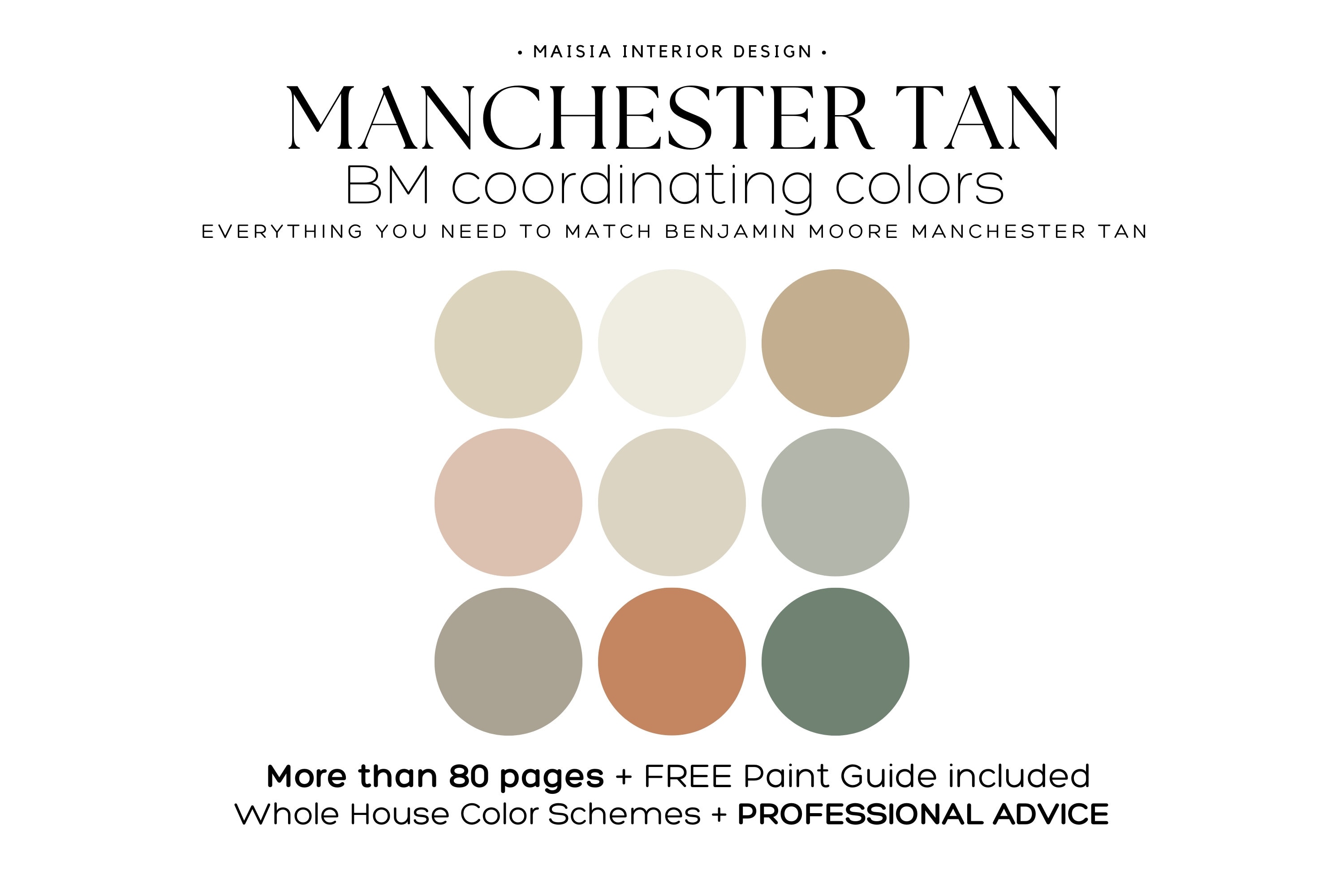 Manchester tan on sale benjamin moore