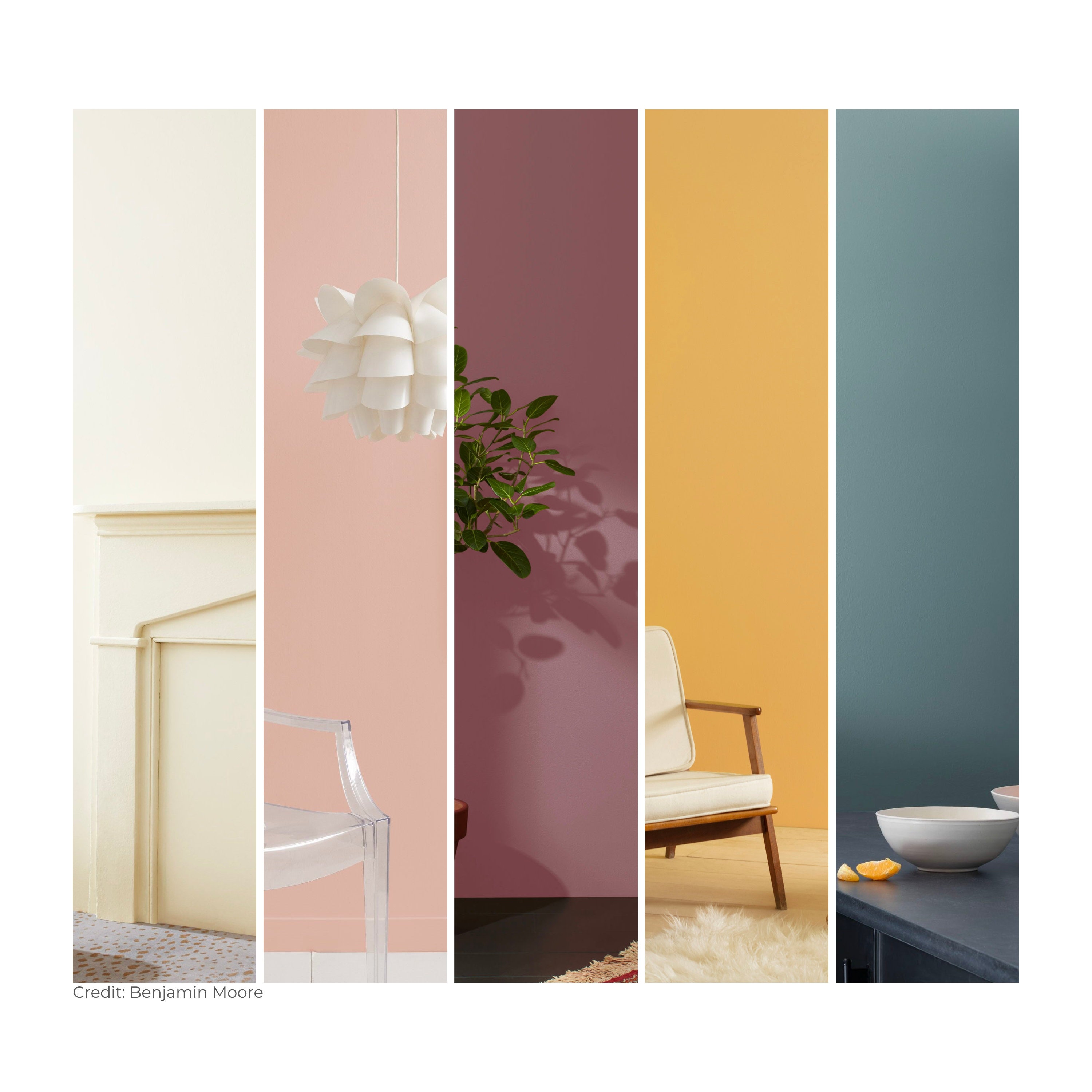 MODERN VICTORIAN Paint Palette, Whole House Paint Palette, Benjamin ...