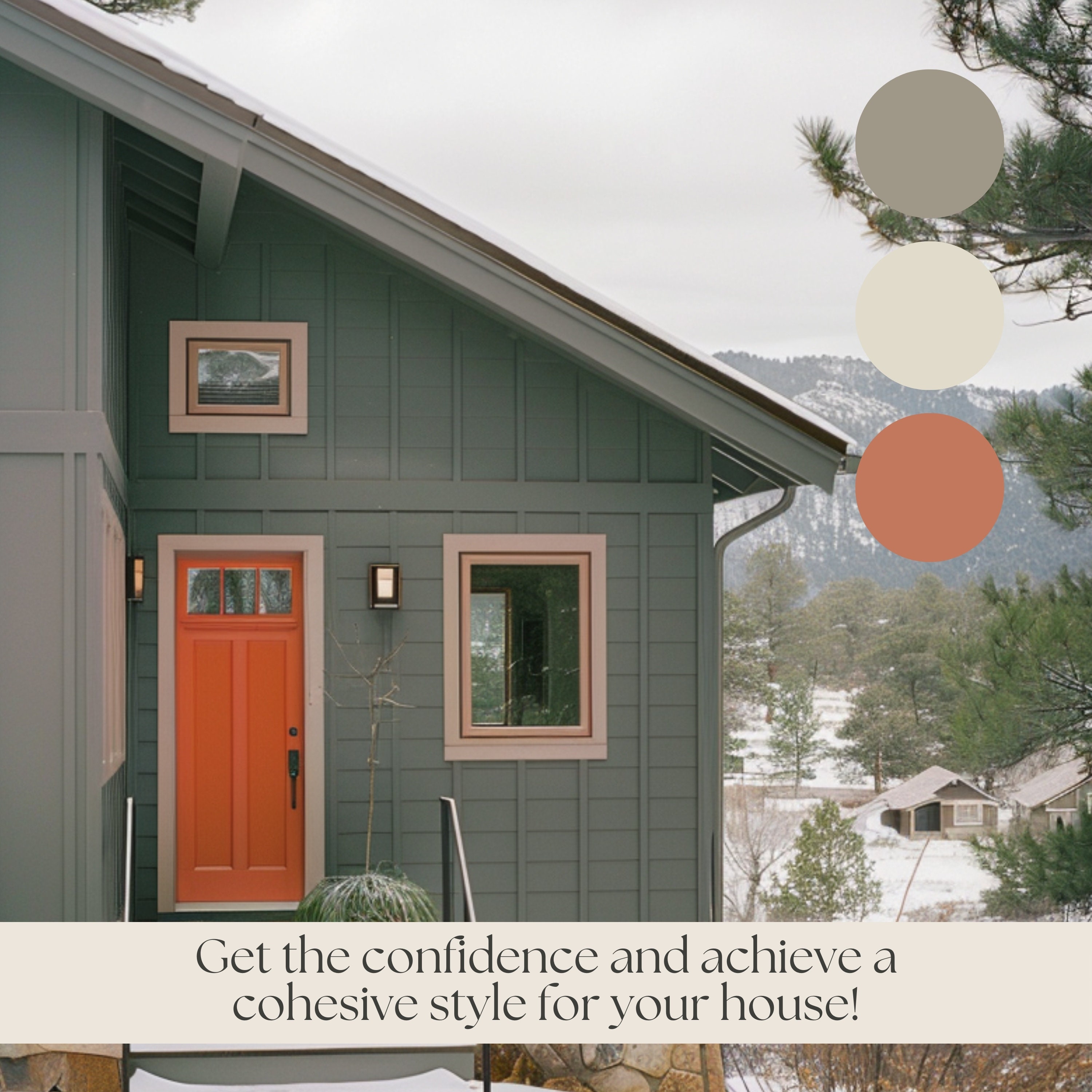 Green EXTERIOR House Paint Exterior Color Scheme Paint Color Sherwin ...