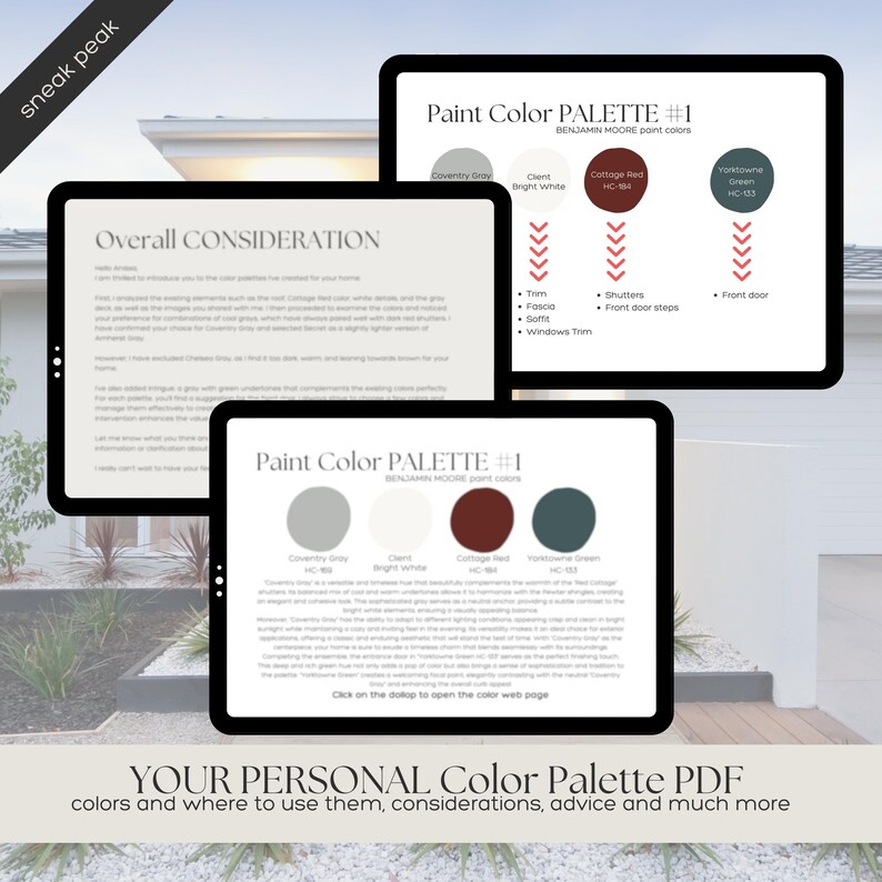 Modern Farmhouse EXTERIOR Paint Color CONSULTATION Exterior Paint Color