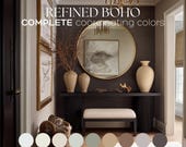 Benjamin Moore Whole House Paint Palette whole interior paint color scheme Home Wall Trim Color Best warm neutral color Modern house palette