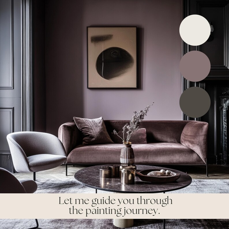 CINNAMON SLATE Color of the Year 2025 Benjamin Moore Color Palette
