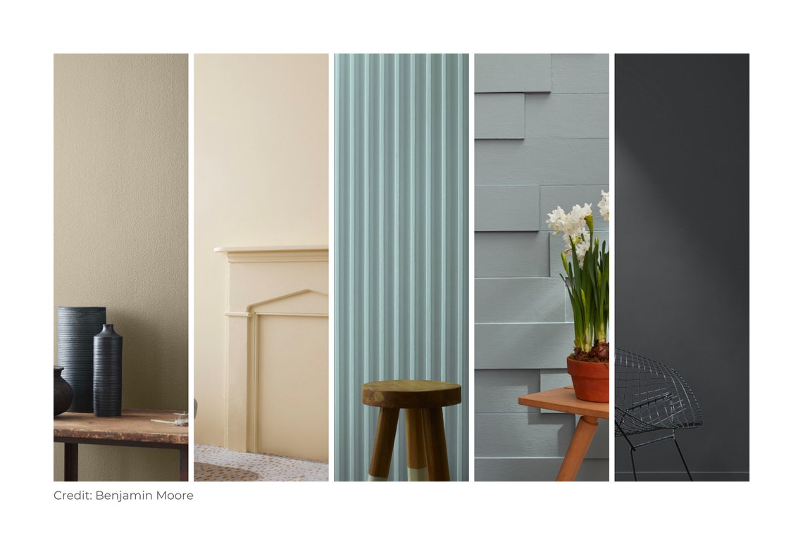 CLOUD WHITE Benjamin Moore Color Palette, Paint Color Palette Timeless