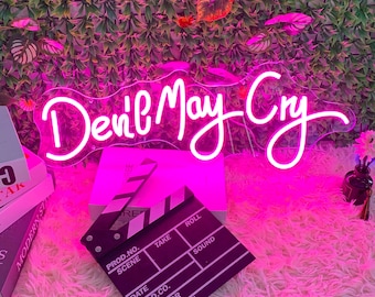 Devil May Cry Neon Sign, Game Room LED Wall Decor