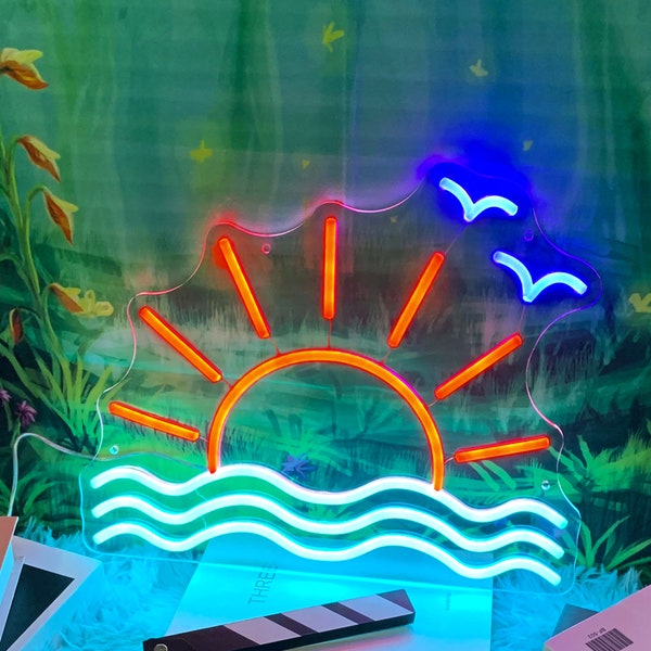 Sunset Neon Sign - Etsy