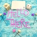 Hello There, Hell Here Neon Sign, Halloween Decor Lights, Horror Decor ...