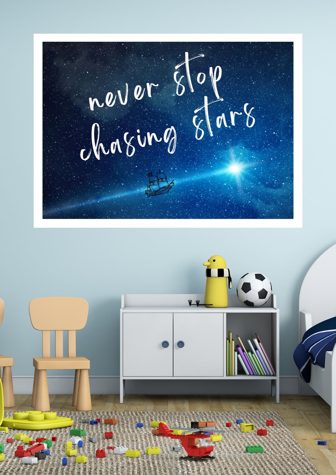 Treasure Planet Inspired Print: Never Stop Chasing Stars. Treasure ...