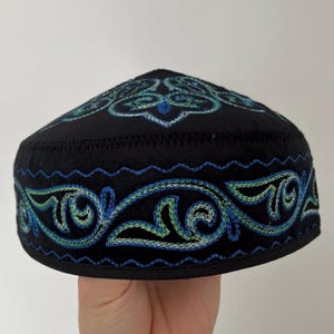 Kazakh Takia Hat for Boys: Silk Road Ethnic Design