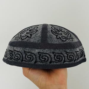 Takia- Kazakh, Kyrgyz, Stylish Hat Special Gift Dad & Men Outstanding Look Traditional Hat Ethnic Ornaments Silk Road Design Central Asia