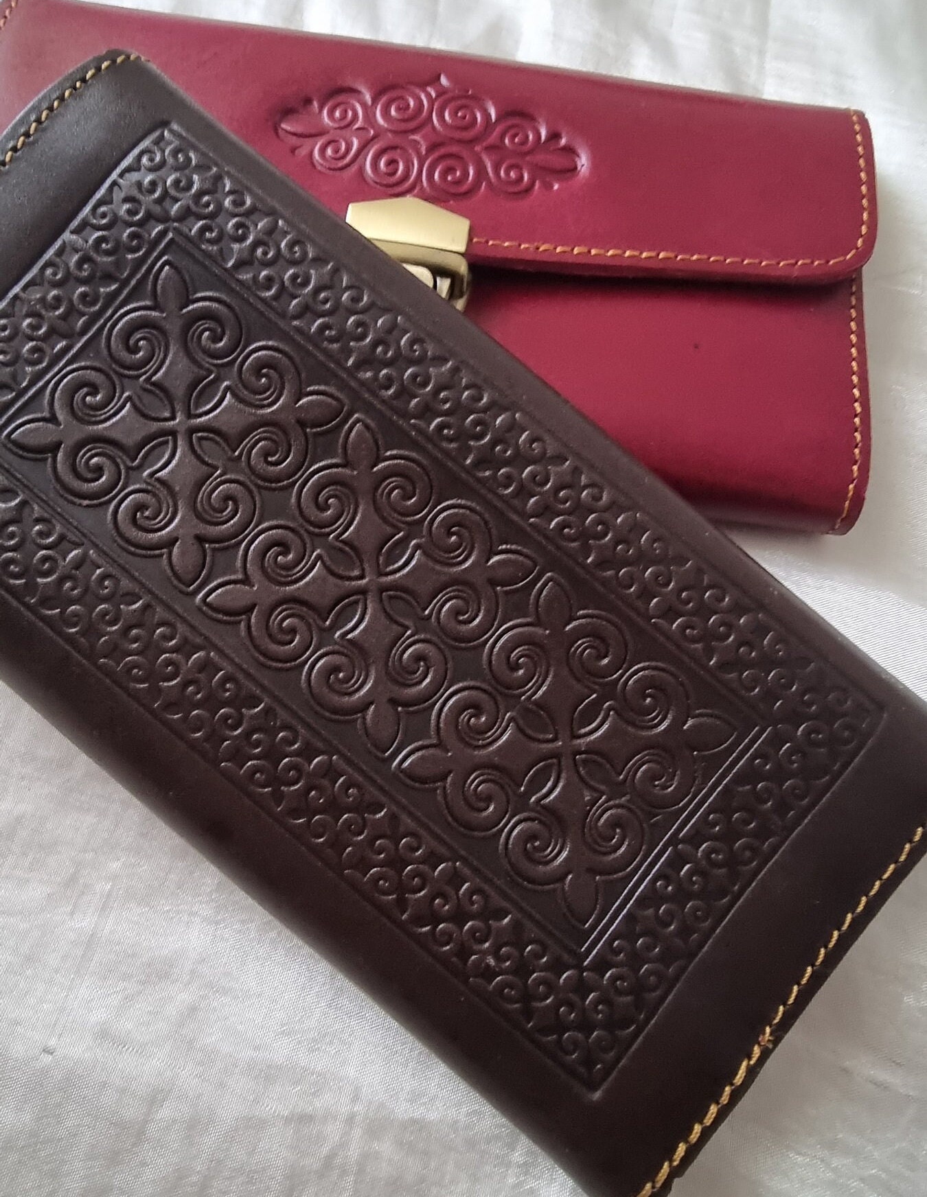 Luxury Gift Kazakh Style Genuine Leather Wallet Outstanding Accessories Fabulous Mongolian Brand Special  You,Your Loved Ones back to school