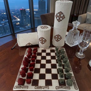Mongolian chess set - Etsy 日本
