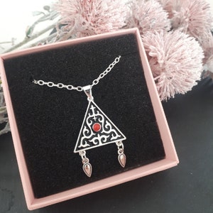 Central Asian Ethnic Necklace: Handmade Silk Road Jewelry