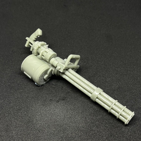 1/12 scale minigun for action figures