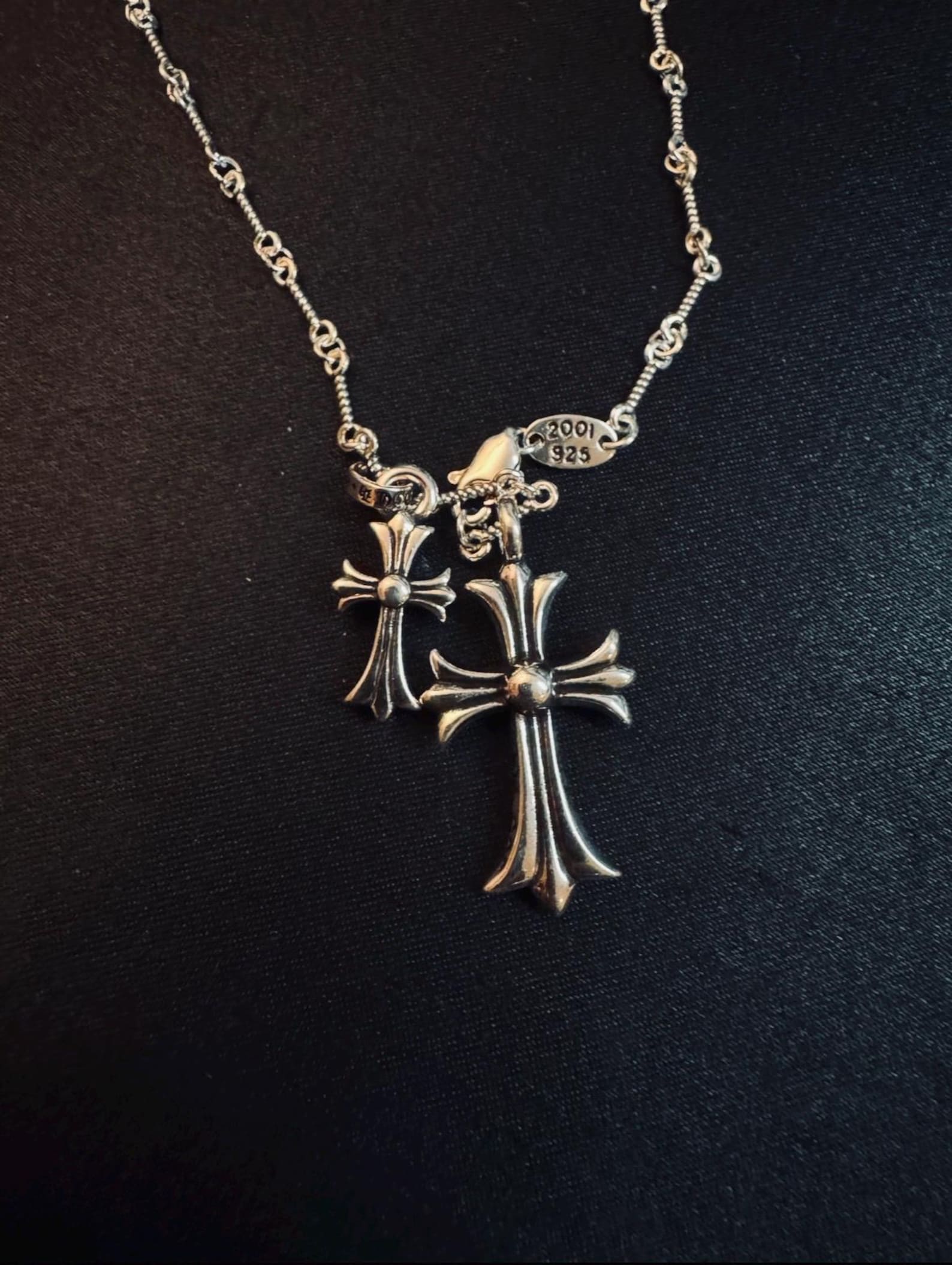 Take A Look About Chrome Hearts Double Crossfeed