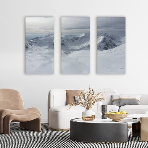 Custom canvas prints, landscapes and figures make top a great gift. Three prints